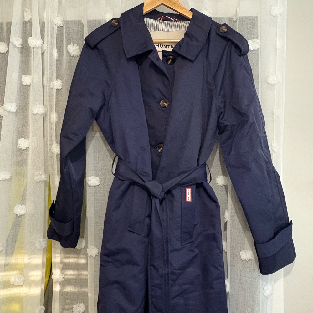 Hunter Dark Blue Outerwear